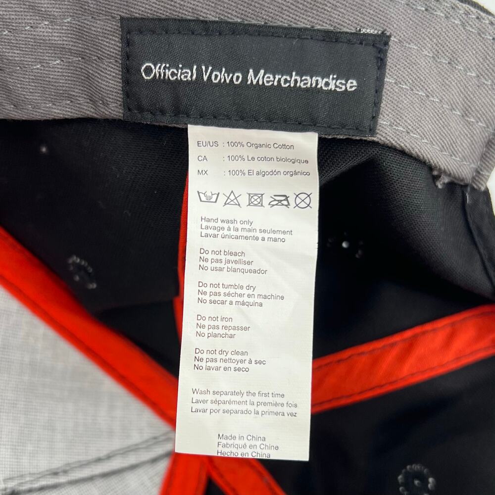 Volvo black strap back hat - Picture 6 of 6